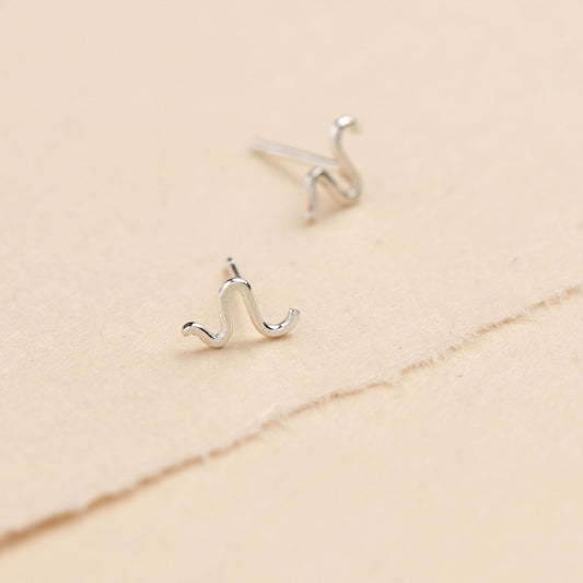 Handmade Snake Studs