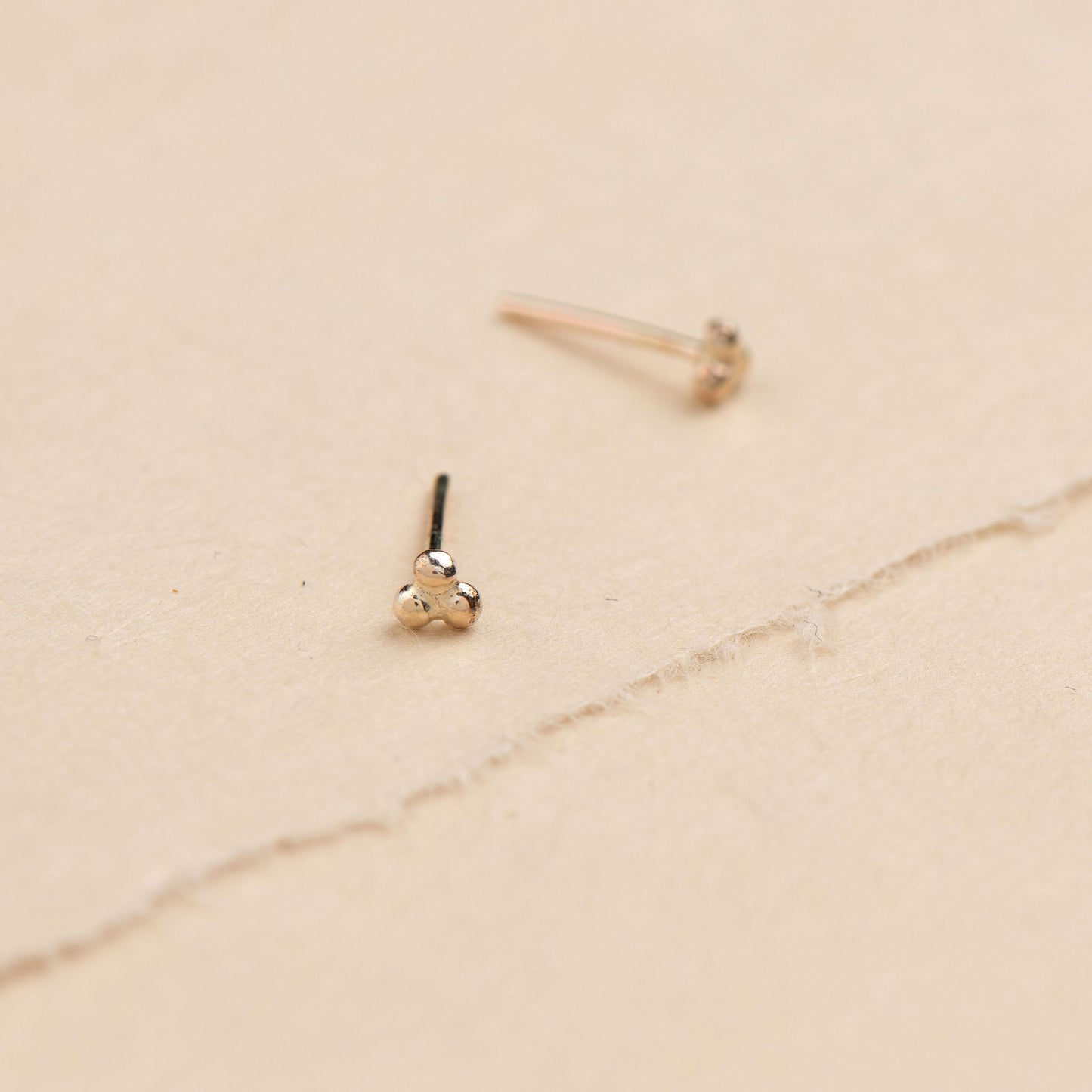 Handmade Tiny Orb Studs
